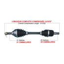 KimpexHD - Complete HD Axle (KAW-6010HDK)