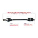 KimpexHD-AXLE COMPLETE HD KIMPEXHD POL-6026HDK 416514416514