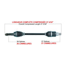 KimpexHD - Complete HD Axle (POL-6031HDK)