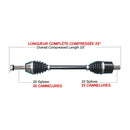 KimpexHD - Complete HD Axle (POL-6037HDK)