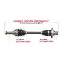 KimpexHD - Complete HD Axle (SUZ-6004HDK)