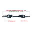 KimpexHD - Complete HD Axle (YAM-6003HDK)