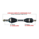KimpexHD - Complete HD Axle (YAM-6015HDK)