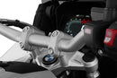 The Wunderlich handlebar riser for the BMW R 1200/1250 GS LC for a convenient and comfortable seating position for relaxed riding