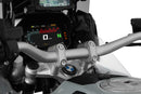 The Wunderlich handlebar riser for the BMW R 1200/1250 GS LC for a convenient and comfortable seating position for relaxed riding