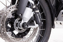 Wunderlich ABS sensor protection; this ABS sensor cover closes the gaps between the brake calliper and front wheel bearings.