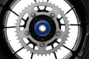 The wheel spacing sleeves we have developed are used in place of the series standard sleeves and form-fitted in the simmer ring.............
