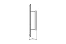 Wunderlich TRACKDAY back wheel spacing sleeve - Brake side-42145-408