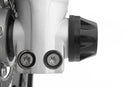 Keeps the forks a safe distance from the asphalt and helps prevent serious damage.