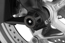DoubleShock axle crash pads now also keep the forks a safe distance from the asphalt and help prevent serious damage in the long term.
