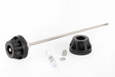 DoubleShock axle crash pads now also keep the forks a safe distance from the asphalt and help prevent serious damage in the long term.