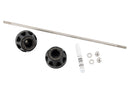 DoubleShock axle crash pads now also keep the forks a safe distance from the asphalt and help prevent serious damage in the long term.