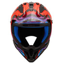 LS2-HELM GATE II WASH GLOSS RD/BL/PR 3XL LS2 708-1157 6942141719769