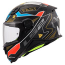 LS2-HELM KID ZERO MAT GY/RD L 168122511L 