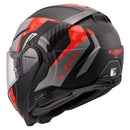 LS2-HELM ADVANT II GLIDE MAT BK/GY/RD 3XL 5691024313XL 694214178929