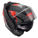 LS2-HELM ADVANT II GLIDE MAT BK/GY/RD 3XL 5691024313XL 694214178929