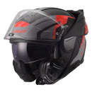 LS2-HELM ADVANT II GLIDE MAT BK/GY/RD 3XL 5691024313XL 694214178929