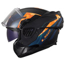 LS2-HELM ADVANT II GLIDE MAT BK OG 3XL 5691024513XL 694214178937