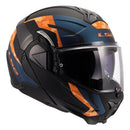 LS2-HELM ADVANT II GLIDE MAT BK OG 3XL 5691024513XL 694214178937