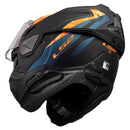 LS2-HELM ADVANT II GLIDE MAT BK OG 3XL 5691024513XL 694214178937