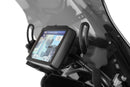 The Wunderlich windshield »MARATHON« with windshield reinforcement on both sides provides incomparable comfort when touring