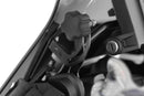The Wunderlich windshield »MARATHON« with windshield reinforcement on both sides provides incomparable comfort when touring