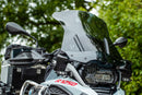 Wunderlich windshield »MARATHON« with Screen reinforcement  on both sides provides incomparable comfort when touring