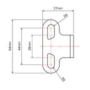 DRCZeta-MOUNTING BRACKET BAR MOUNT DRCZETA ZE60-1020 4547836387791