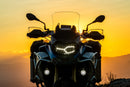 Wunderlich auxiliary light protection grille for BMW R 1200 GS LC  protects even from violent impacts.