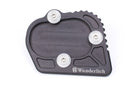 A precisely machined extension plate that can quickly be bolted to the side stand eliminates this risk. 