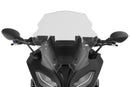 The qualities of this windshield are best felt after a long day's riding on your BMW