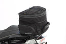 Multifunctional compact bag for the seat or luggage carrier