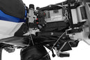 Simple and theft-proof fastening for up to two helmets