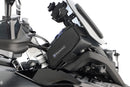 Two functional, cleverly arranged bags - designed specifically to fit the wind deflectors 