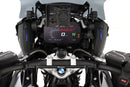 Two functional, cleverly arranged bags - designed specifically to fit the wind deflectors 