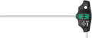 Wera Tools - 454 Imperial T-handle hexagon screwdriver Hex-Plus, imperial