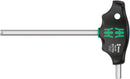 Wera Tools - 454 HF T-handle hexagon screwdriver Hex-Plus with holding function, imperial
