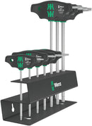Wera Tools - 467/7 TORX® HF Set 2 Screwdriver set T-handle TORX® screwdrivers with holding function