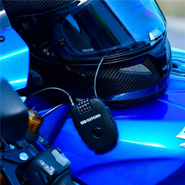 OxfordProducts-RETRACT COMBI CABLE LOCK 75CM BK LK100 5030009094170