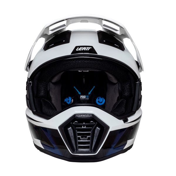 dual sport motorcycle helmets blue Leatt