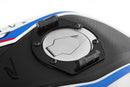 Tank ring bracket for secure attachment of CLICK BAGs with a single click