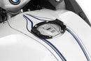 Tank ring bracket for secure attachment of CLICK BAGs with a single click