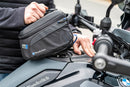 Tank ring bracket for secure attachment of CLICK BAGs with a single click