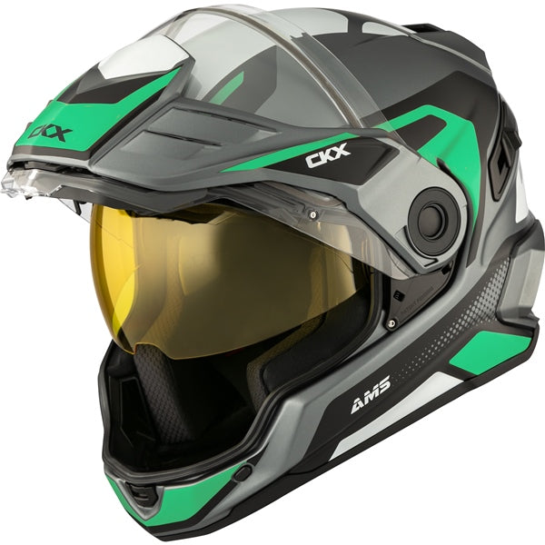 CKX-HELM MISSION EDL OPTIC TEAL MAT 3XL CKX 515467