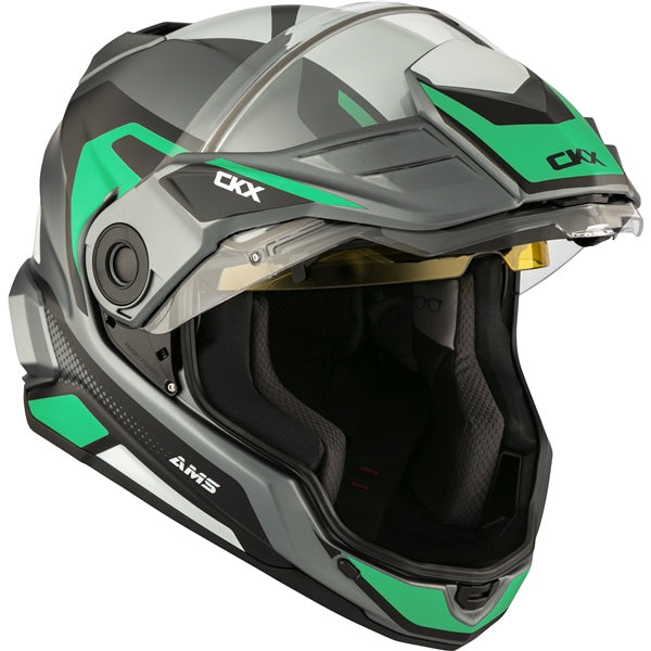 CKX-HELM MISSION EDL OPTIC TEAL MAT 3XL CKX 515467