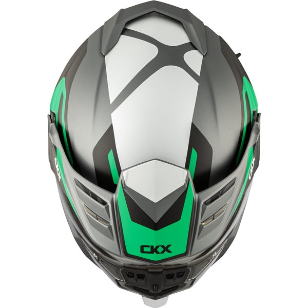 CKX-HELM MISSION EDL OPTIC TEAL MAT 3XL CKX 515467