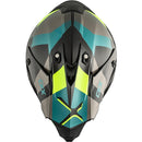 CKX-HELM TX228 LORD GR/HI-VIZ YE GLOSS XS 516501