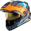 CKX-HELM MISSION EDL CLAW OG/BL GLOSS 3XL 516897 