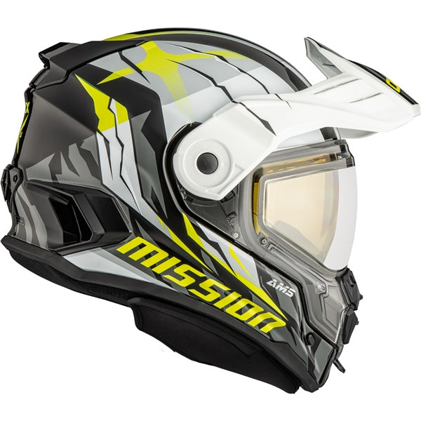 CKX-HELM MISSION EDL CLAW WH/GY/LI GLOSS 3XL 516957 