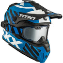 CKX-HELM TITAN DL MARKS BL/BK MAT 3XL 517047 